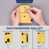 VON HEESEN Slim Wallet with RFID Protection, Card Case for