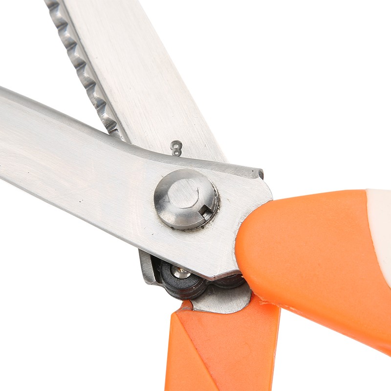 Wavy Serrated Scissor Colour Handle DIY Hand Made Cloth Paper
