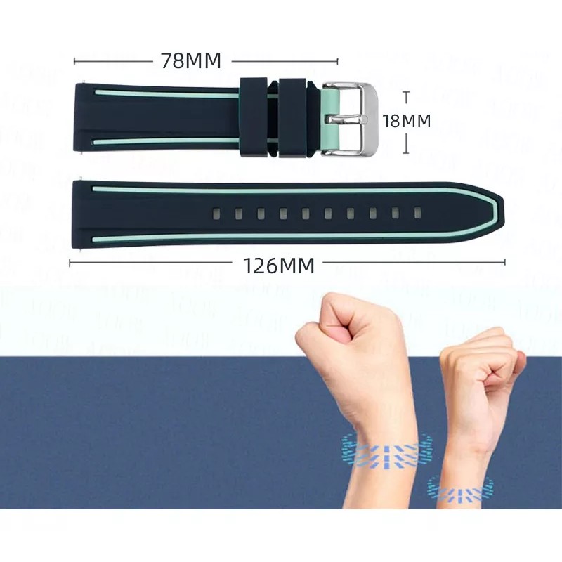 Estuchelandia Correa Para Reloj Compatible Con Omega X Swatch Moonswatch
