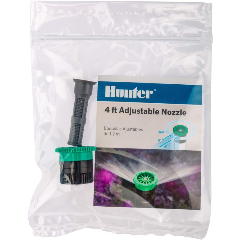 Hunter Sprinkler 4A Pro Adjustable Radius Nozzle, 4-Feet, Light Green