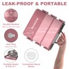 RIKDOKEN Lunch Box, Stackable 3 Layers Containers, Portable 94OZ Large