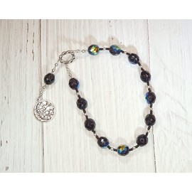 Nyx Pocket Prayer Beads: Greek Goddess of the Night