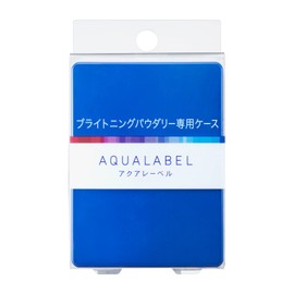 Aqua Label White Powdery Case, Regular, Clear