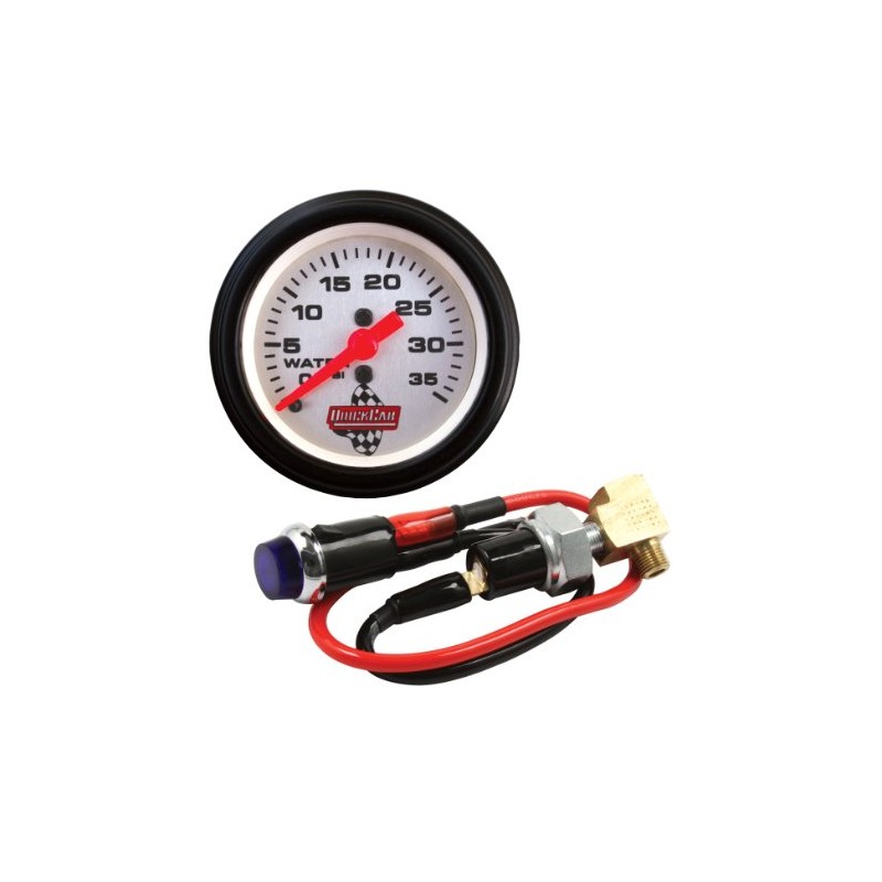 QuickCar Racing Products 61-716 Water Pressure Kit with Gauge
