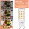 Brantoo G9 LED Bulb Dimmable 2700K Warm White, T4 4W