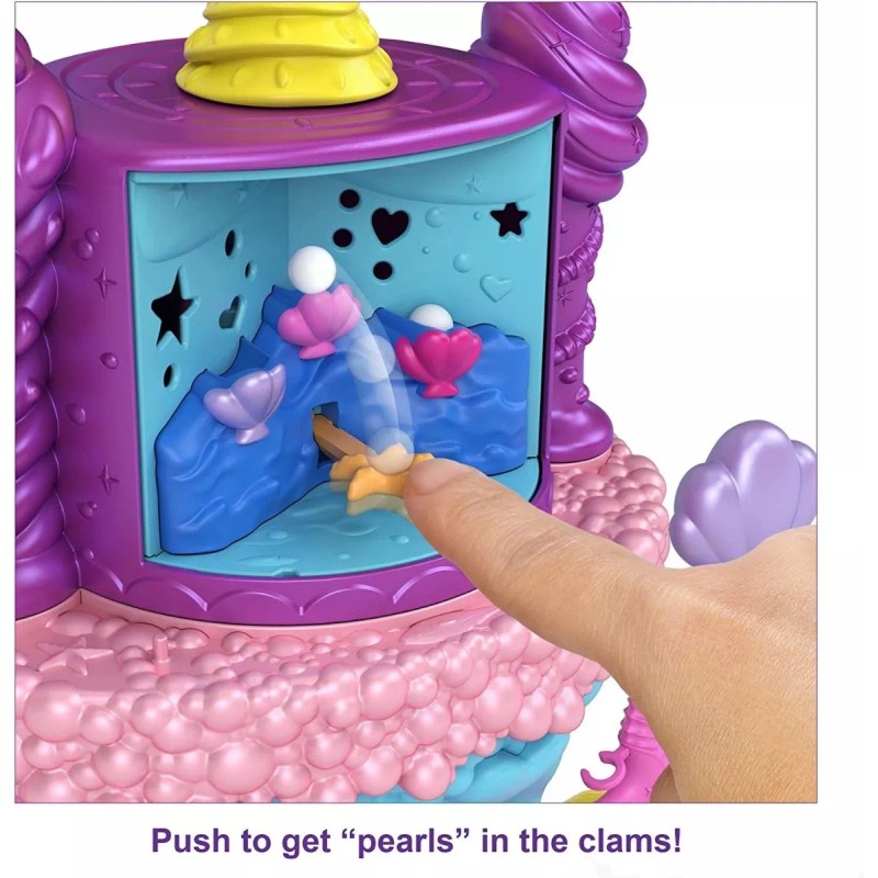 Polly Pocket Rainbow Funland Sirenas Set De Juego