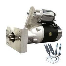 3HP 2.5KW Super High Torque Light Weight Mini Starter for SBC BBC GM Chevy 305 350 454 18493 (Black)