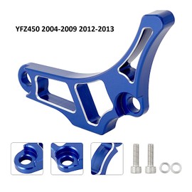 Wacece ATV Case Saver Engine Case Guard CNC for YFZ450 2004-2013 YFZ YFZ450W YFZ450V YFZ450SP YFZ450SP2 YFZ450SE YFZ450SE2 YFZ450LE Blue