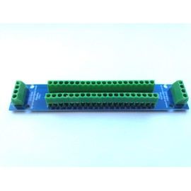 RKbus2 Bus Wiring Module for Model Railway - Ideal for Lighting, DCC, Hornby, Bachmann, Peco, Dapol etc - Constructed