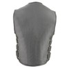 Milwaukee Leather Men's Bullet Proof Look Style Swat Vest Single