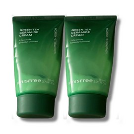Innisfree Green Tea Ceramide Butter Moisturizing Cream 80ml x 2 / 이니스프리 그린티 세라마이드 버터 보습 크림 80ml 2개