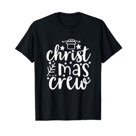 Christmas Christmas Crew T-Shirt, black