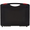 Kunststoffkoffer PP schwarz mit Schaumstoffeinlage L340xB275xH83mm