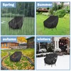MOZMY Garden Chair Cover Patio Chair Cover Waterproof 89 x