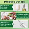 5-in-1 Bottle Cleaning Brush Set, Multifunctional Kitchen Lid Scrubber with