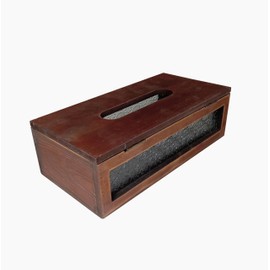 アビテ フローラ・ティッシュケース W26×D14×H8cm MC-104-BR