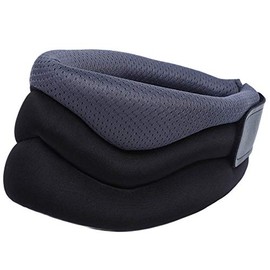 Aparato cervical, corrector de postura conveniente para usar, hombres y mujeres para la protección del cuello en el hogar(gris, Talla única)