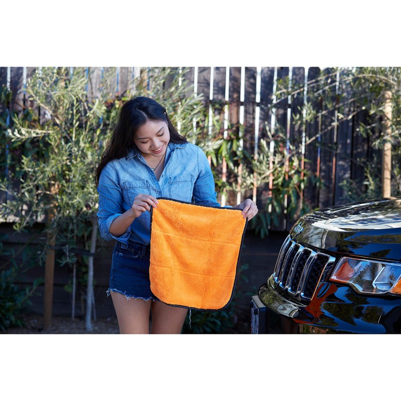 Armor All Car Buffing Towel, Microfiber Towel for Buffing and