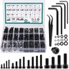 2024 Pcs Metric Screw Assortment, Bolts and Nuts Assortment Metric