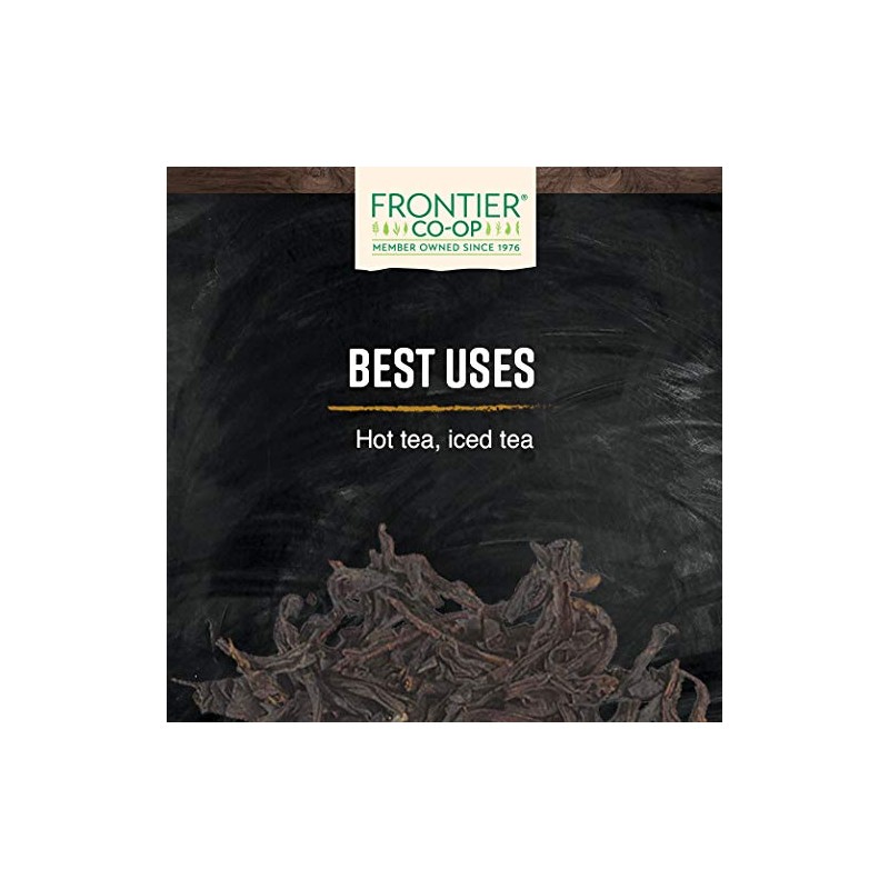 Frontier Co-op Ceylon (Broken Orange Pekoe) CO2 Decaf., Kosher |