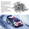 50Pcs Snow Anti Skid Tire Studs Screws M6x6mm Snow Tire