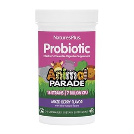 Natures Plus Animal Parade Probióticos Bicapa Masticables Probiotics Layer Chewable