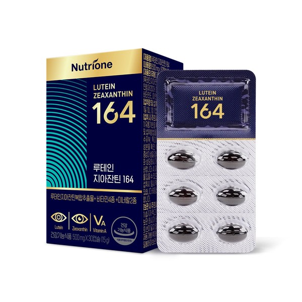 164 Nutrione Jung Woo-sung Lutein Zeaxanthin 164 30 capsules 1