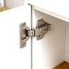 2pcs Fully Covered American Style 105 Degree Frameless Cabinet Hinges,