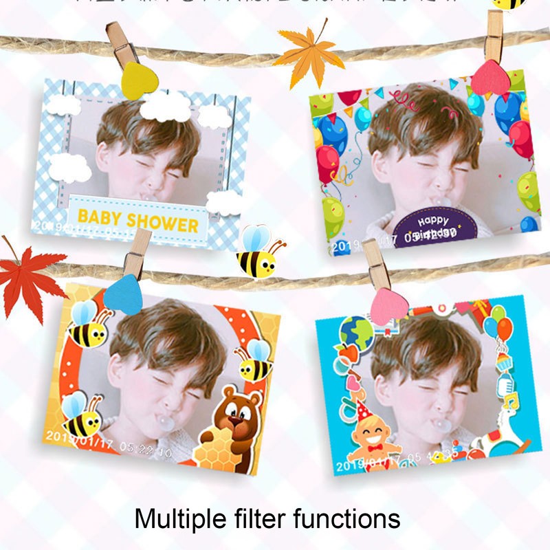 Kids Video Camera 2 Inch IPS Screen 1080P Video Mini