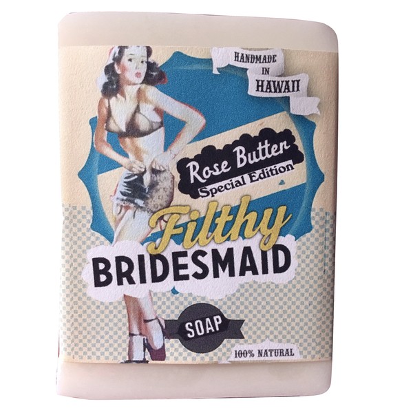Filthy Bridesmaid Soap Special Edition Rose Butter