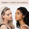GeorgeX Diadema Ondulada, 2 Piezas Diademas Zigzag para Mujeres y
