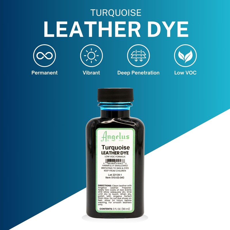 Angelus Leather Dye - Flexible Leather Dye for Shoes, Boots,