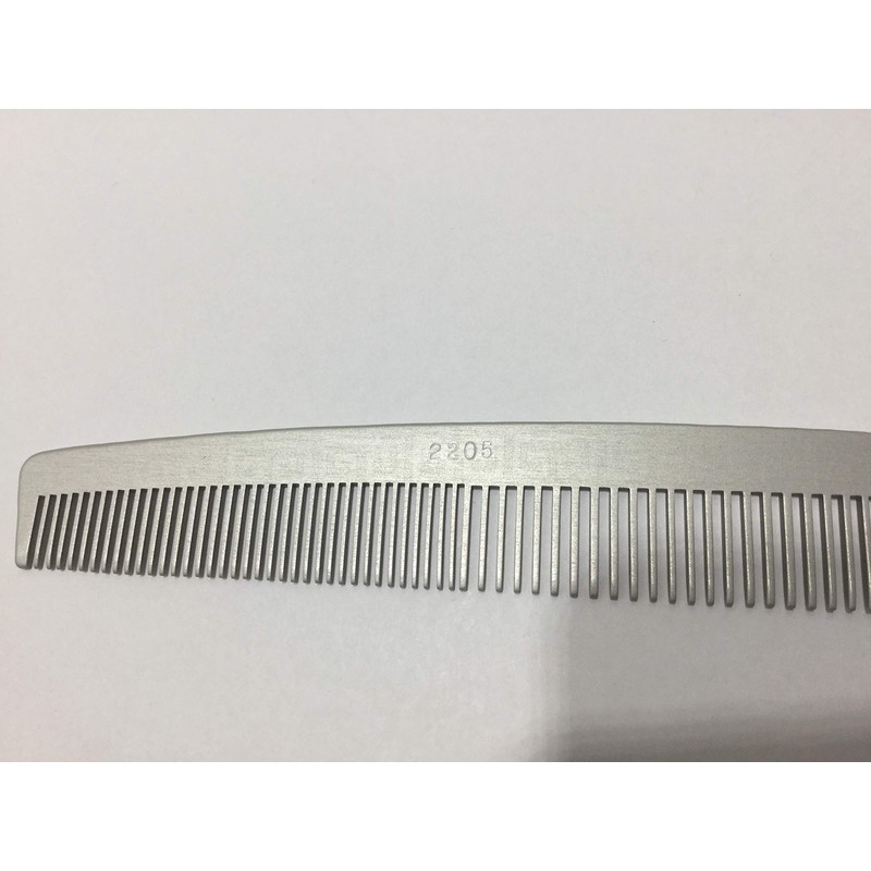Swedish Crown 2205-A-ET Pocket Comb with Genuine Leather Case
