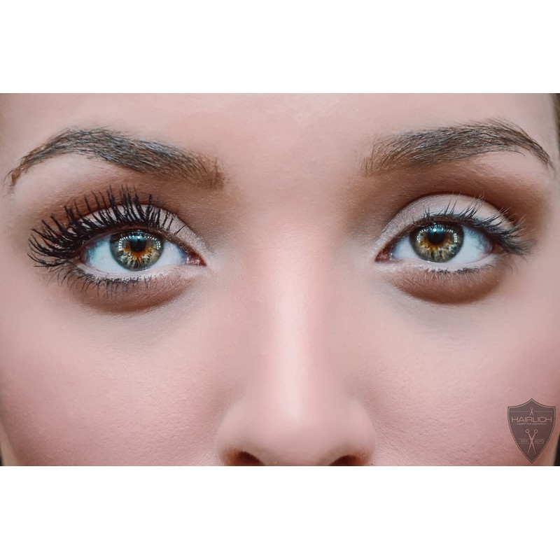 Hairlich® Glamstripes Eyelash Extensions, Eyelash Extensions with Fibres, Powder Fibres,