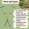 My Crutches - Crutches for Teens/Adults with Adjustable Handgrip and