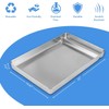 Stainless Steel Reusable Litter Tray Compatible with Petsafe Scoop-Free Self-Cleaning