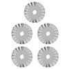 5Pcs Cloth Cutting Knife Blade Paper Cloth Hob Rolling Cutter