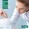 3 ml Disposable Plastic Transfer Pipette, moveland Measuring Pipette for