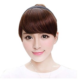 CEXIN Bangs Wig, With Bangs, Hairband, Point Wig, Cut, Heat Resistant, Thick, Full Bangs, 3 Types