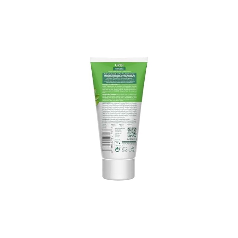 GRISI Crema para Manos con Aloe Vera y Ácido Hialurónico