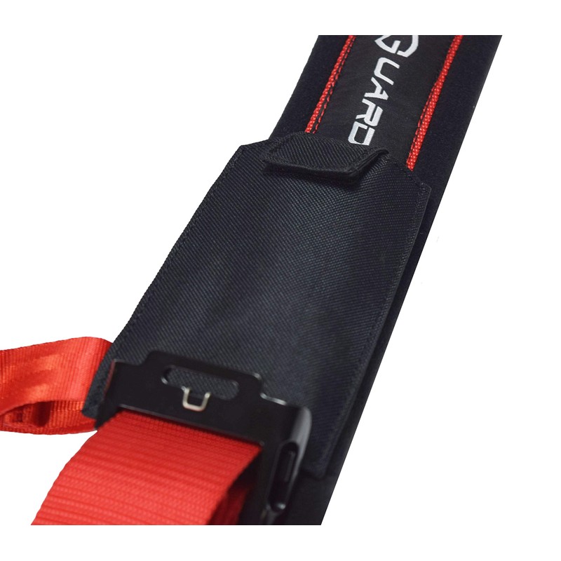 PROGUARD Red 4-Point Harness with 2" Nylon Straps - Universal