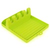 Multipurpose Kitchen Utensil Holder Green 5ea