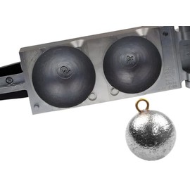 Do It Mold Cannon Ball Sinker Size 4 lb., 5 lb. Do it Mold (3415) CB-2-45LF Cavities 2 Total