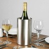 bar@drinkstuff Stainless Steel Double Walled Wine Cooler 1.6ltr Wine Chiller,