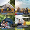 Camping Sleeping Pad, Ultralight Camping Mat with Pillow Built-in Foot
