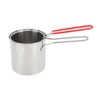 Small Deep Fryer Pot Stainless Steel Olecranon Type Diversion Japanese