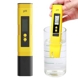 Digital ph Meter, 0.00-14.00 High Precision pH Pen, Auto Calibration and Clear Display, pH Meters for Household Drinking Water, Pools, Aquariums