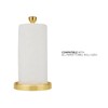 Ivilon Countertop Paper Towel Holder - Modern Tapered End Cap
