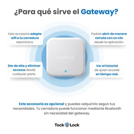 Gateway Para Cerraduras Tock Lock - Conexión Ethernet - Control y Seguridad a Distancia