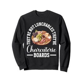 Charcuterie Boar Cheese Slate Board Charcuterie Sweatshirt